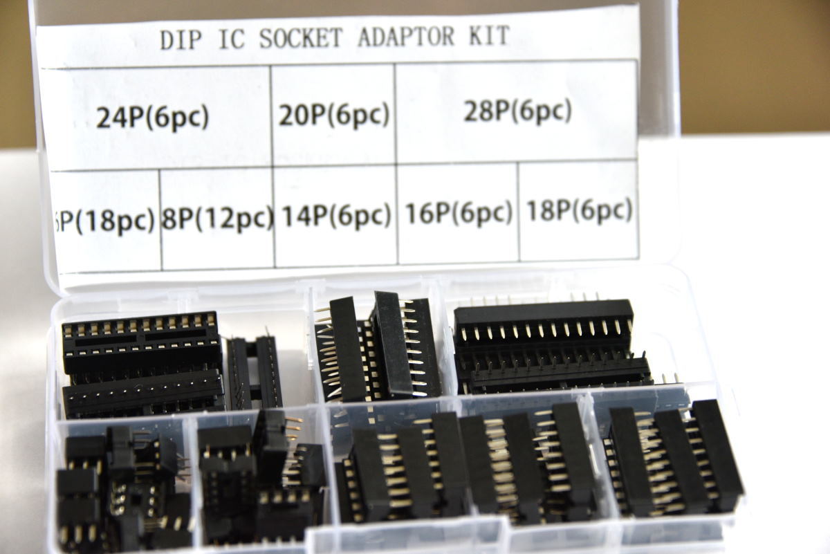 IC Sockets Adaptor Solder Type Socket Moorland Supplies